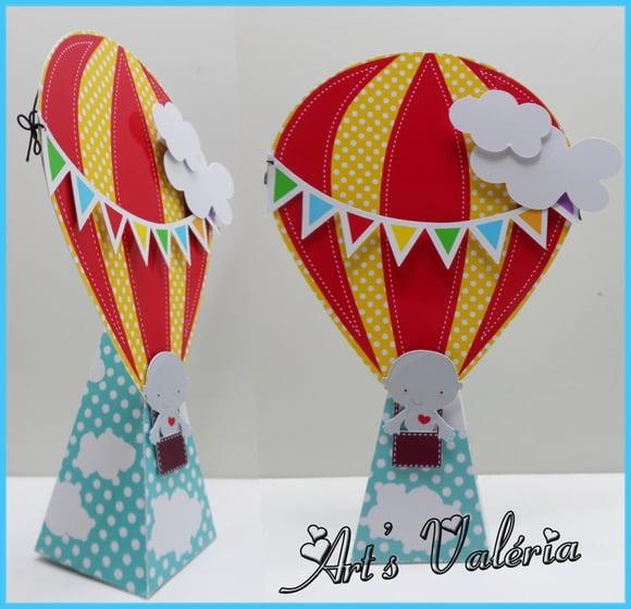 Caixa Pirâmide Balão Mágico de Oz