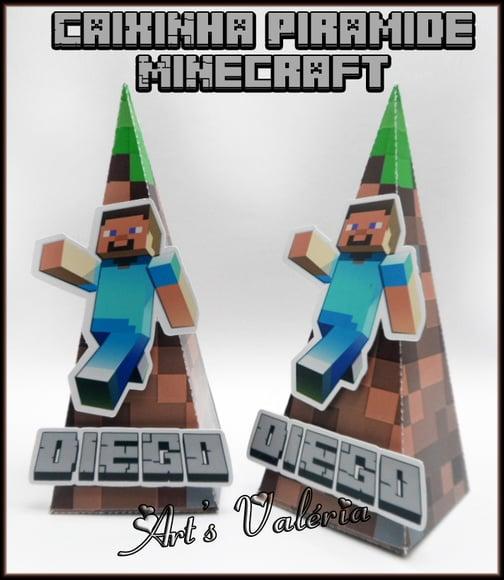 Caixa Pirâmide Minecraft