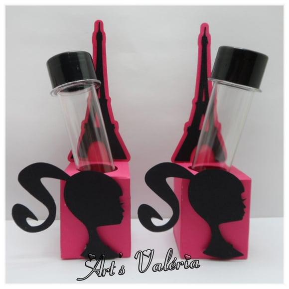Caixa Tubete Barbie Paris