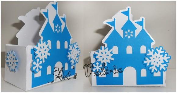 Castelo Frozen - Caixa