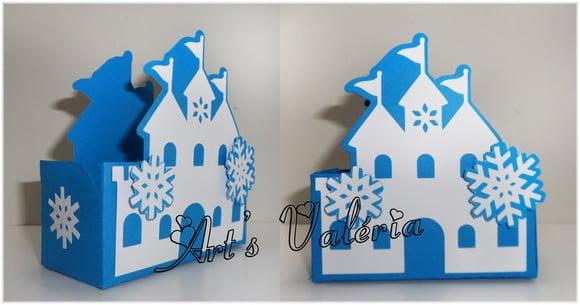 Castelo Frozen - Caixa