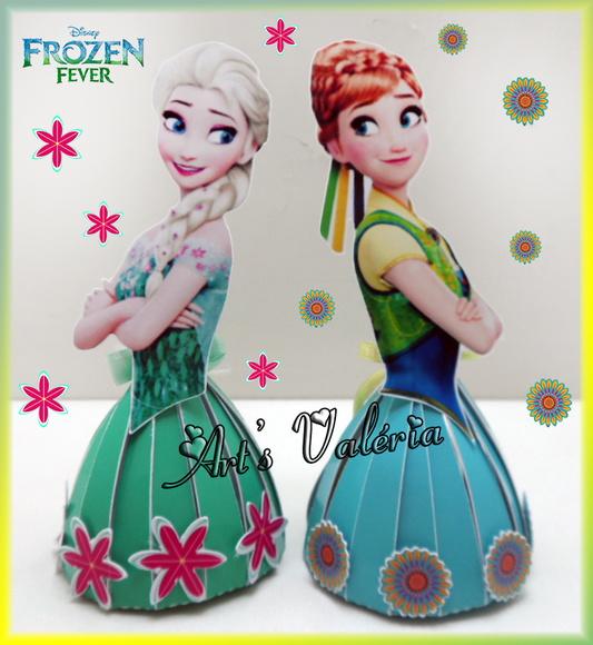 Princesas Frozen Fever 2d - Cada