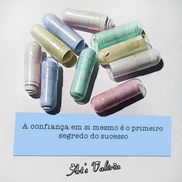 Cápsula com Mensagem Motivacionais