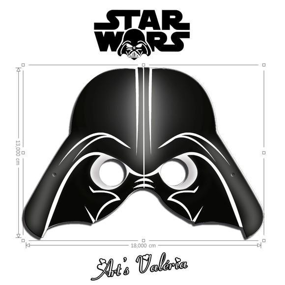 Máscara do Darth Vader dos Star Wars