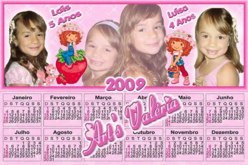Calendário Fotográfico - 20x29cm