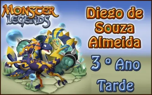 Etiquetas Escolar Monster Legends