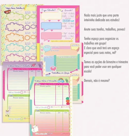 Planner Permanente Adolescente Teens