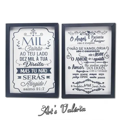 Quadro de Papel com mdf -séries Especiais - 20x28cm