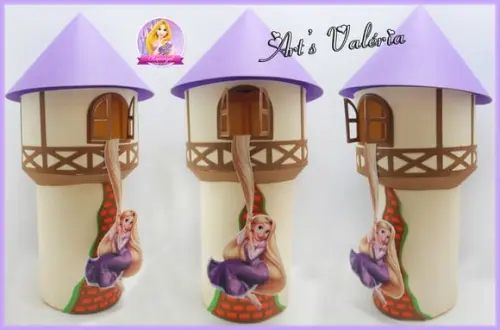 Torre da Rapunzel com Aplique