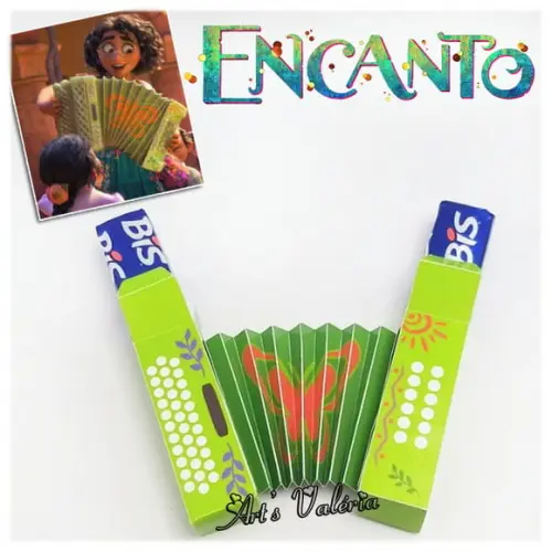 Caixinha Sanfoninha Encanto para Bis