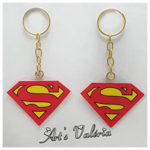 Chaveiro Símbolo Super Homem