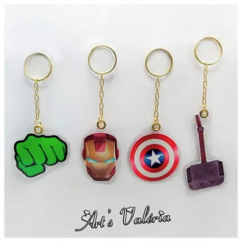 Chaveiro Símbolo Vingadores