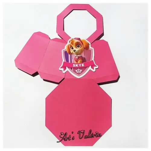 Comedouro de Papel da Patrulha Canina