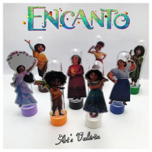 Tubete Com Aplique Encanto - 13cm