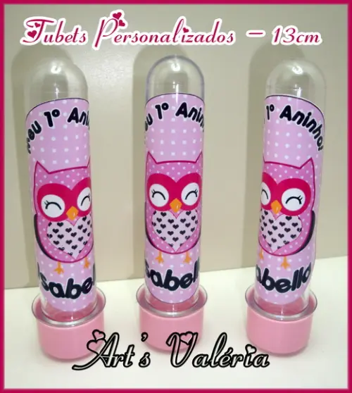 Tubetes Personalizados - 13cm