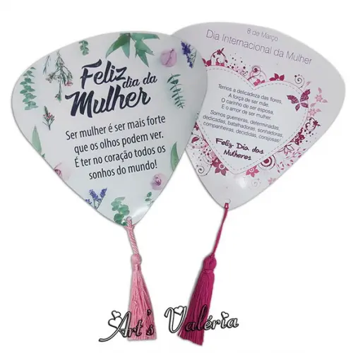 Leque para o Dia das Mulheres