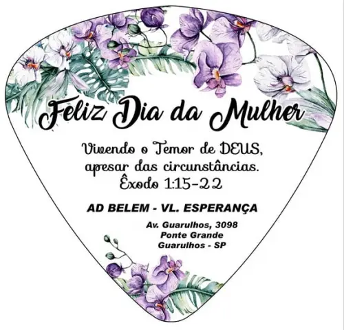 Leque para o Dia das Mulheres