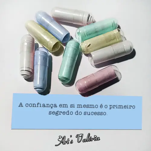 Cápsula com Mensagem Personalizada