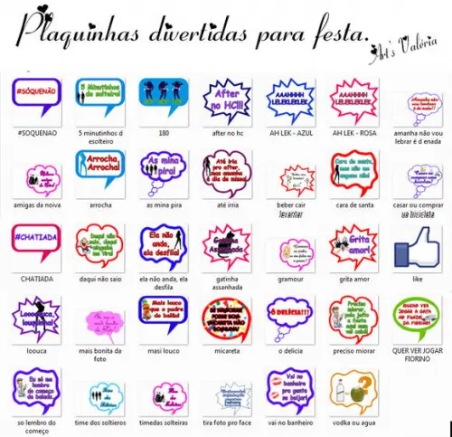 Placas com Frases Engraçadas para Fotos