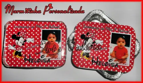 Adesivo Personalizado para Marmitinha de 250gr