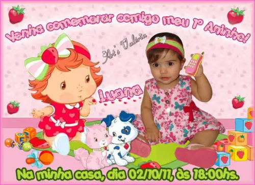 Convite Bolsinha