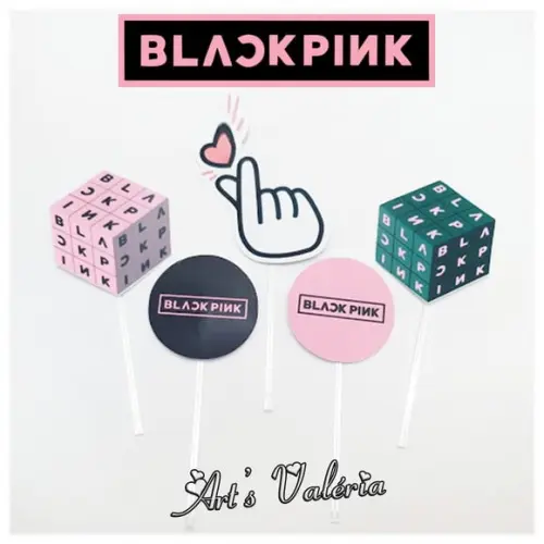 Topper BlackPink - Valor unitário