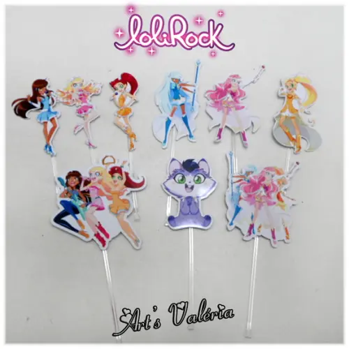 Topper LoliRock - cada