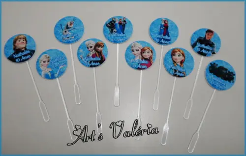 Toppers Frozen - Valor Unitário