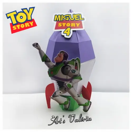 Foguete do Buzz Lightyear - Envio Desmontado