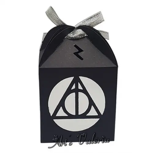 Caixa com Recorte Harry Potter
