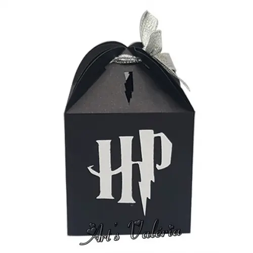 Caixa com Recorte Harry Potter