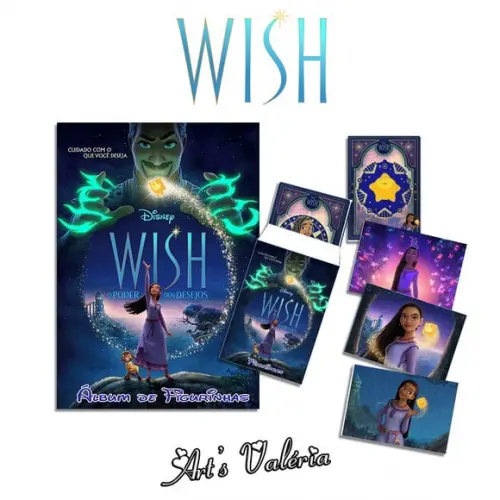 Álbum de Figurinhas Wish: o Poder dos Desejos - 10x15cm