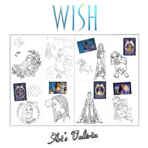 Álbum de Figurinhas Wish: o Poder dos Desejos - 10x15cm