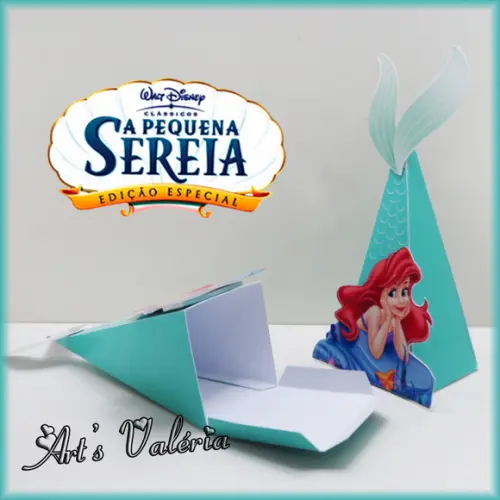 Ariel A Pequena Sereia - Caixa Piramide