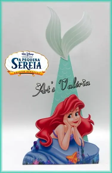 Ariel A Pequena Sereia - Caixa Piramide