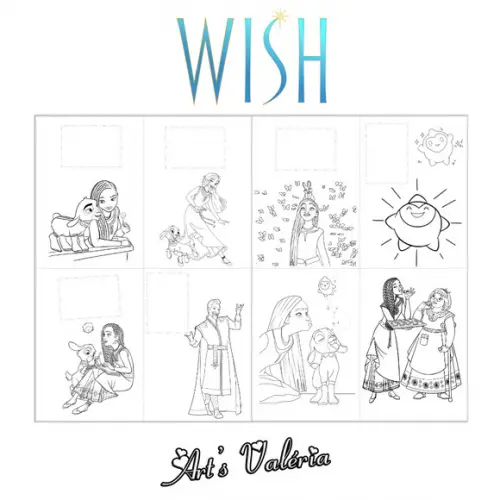 Álbum de Figurinhas Wish: o Poder dos Desejos - 10x15cm