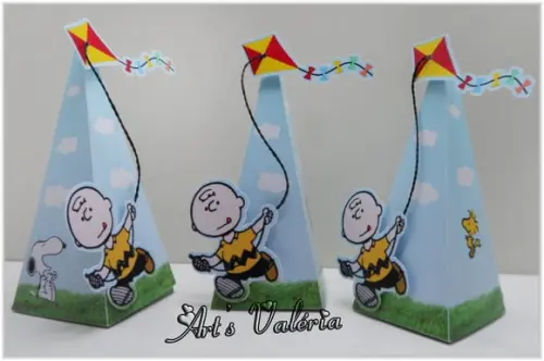 Caixa Piramide do Charlie Brown