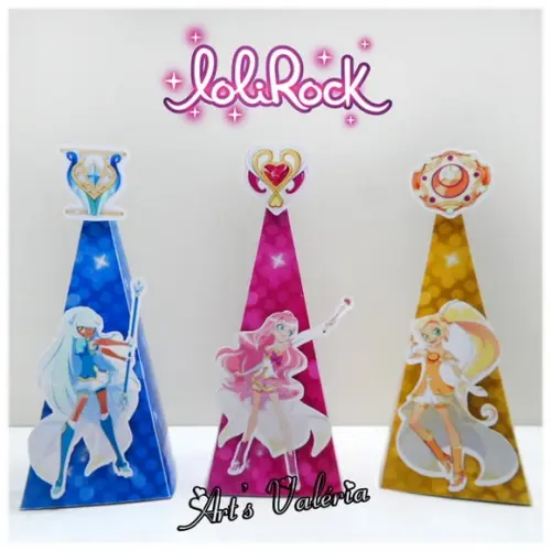Caixa Piramide LoliRock - cada