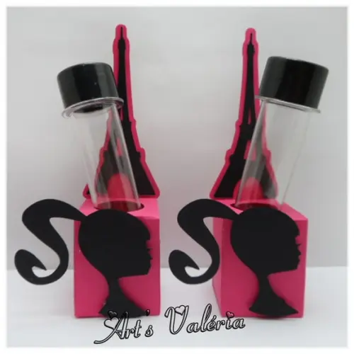 Caixa Tubete Barbie Paris