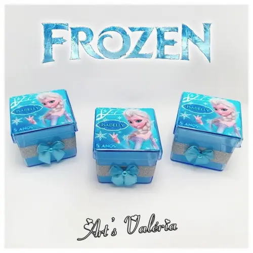 Caixinha de Acrílico Frozen