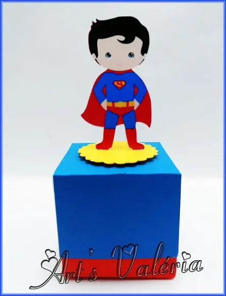 Caixinha Super Homem Cute