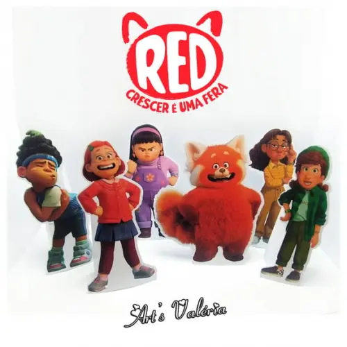Display de Mesa RED: Crescer é Uma Fera - 18cm