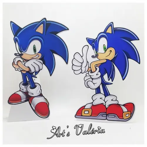 Display De Mesa Sonic Ou Amy - Cada