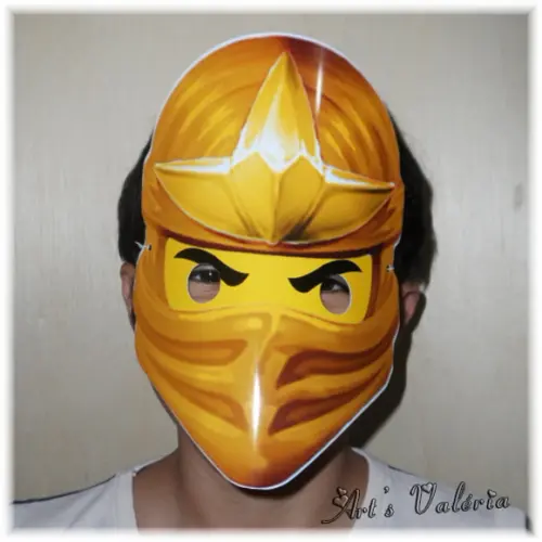 Máscara Lego Ninjago - Valor Unitário