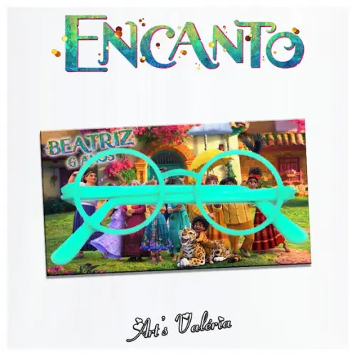 Óculos da Mirabel Encanto - Plástico sem Lentes