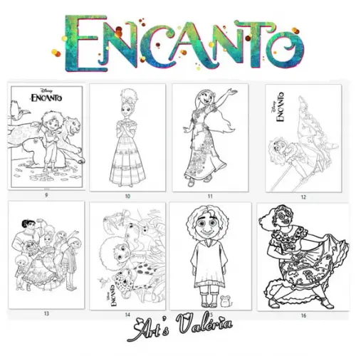 Revista Colorindo Encanto - 10x15cm