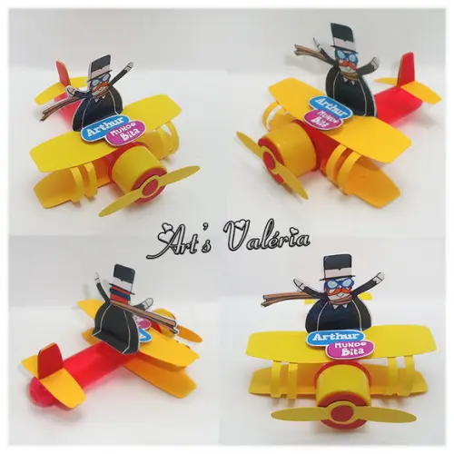 Tubete Avião Mundo Bita