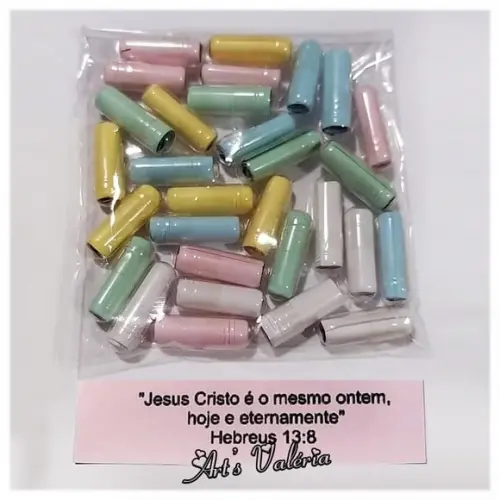 Cápsula com Versículos da Bíblia