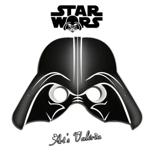 Máscara do Darth Vader dos Star Wars