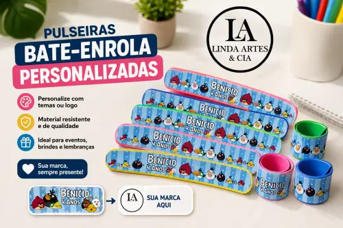 Pulseiras Bate Enrola